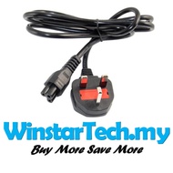 3 PIN UK C5 Power Cord Ubiquiti Plug Plum Tail Notebook Copper 1.8m