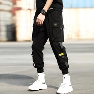 HOT11☆Men Plus Size Sport Pants Trousers Running Training Pants Fitness Joggers Male Loose Gym Cargo Pants Man Sweatpants Sportswear