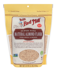 Bob's Red Mill - 100%純天然杏仁粉 (完整杏仁研磨) 16盎司/453克 - 平行進口 - 最佳日期: 2026.06