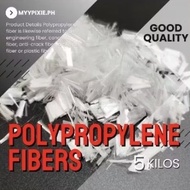 5kilos Concrete cement strength additive staple fibers Polypropylene fibers 5cm but quality