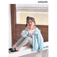 Win Win windJacket lined with colorful mesh for children size 3-14y