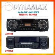 DYNAMAX AV100UB / AV200UB Hifi Stereo AV Karaoke Receiver Amplifier With Remote Control