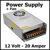 12Volt 20 Ampere Power Supply