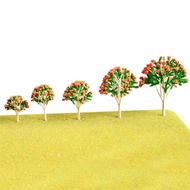 [Simhoa21] 10 Pcs Miniature Trees for Diorama, Train, Scenery, Sand Table, DIY, Landscaping, Archite