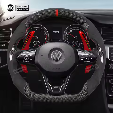 MC LED Paddle Shifter For VW Volkswagen POLO GTI MK7 Golf8 Steering Wheel Paddle Shifter
