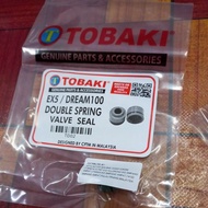 DOUBLE SPRING RACING VALVE SEAL EX5 DREAM /W100/WAVE125/EGO/VS125/VS150  Ready stock RM4 = 1 unit