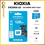 KIOXIA 128GB Exceria G3 Class 10 microSD Card UHS-I 4K Video V30 U3 A2 For Dashcam CCTV
