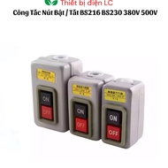 On/Off Button Switch BS211 BS216 BS230 380V 500V, 3 Phase Push Button Switch 380V BS230B