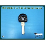 BLANK KEY "KEVLAR" Fit For BMW SERIES 3 5 6 7 M3 M5 E12 E23 E24 E28 (97) // KEVLAR