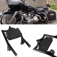 Motorcycle Detachable Rear Passenger Backrest Sissy Bar For Harley Touring Electra Road Street Glide