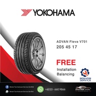 [𝗜𝗻𝘀𝘁𝗮𝗹𝗹𝗮𝘁𝗶𝗼𝗻 𝗣𝗿𝗼𝘃𝗶𝗱𝗲𝗱] 205/45 17 Yokohama ADVAN Fleva® V701