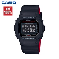 Casio G-Shock นาฬิกาข้อมือผู้ชาย สายเรซิ่น รุ่น   DW-5600HR ประกันภัย 1 ปี นาฬิกาผู้ชาย นาฬิกาผู้หญิง