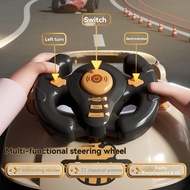 Driving Simulator with Music and Vehicle Sound Effects Interactive Simulation Toy Car Racing Adventu