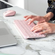 羅技 MX Keys Mini 無線智能鍵盤-玫瑰粉