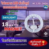 แผงไฟแม่เหล็กLED แผงวงจร แผ่นชิป โคมไฟเพดาน18W 24W 36W 48W แสงขาว วอร์ม ขั้วG10q ไฟติดห้อง ใช้แทนหลอ