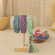 WOVEN Bracelet Ethnic Motif Bracelet Lombok Ikat WOVEN Bracelet Skena Traveler Rope Bracelet Ethnic 