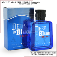 AMILY 100% 100ML # 6168-M588B DEEP IN BLUE INTENSE PERFUME PERMANENT FRAGRANCE VAPORISATUER 85%VOL e