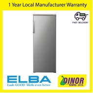 ELBA EUF-J2217(SV) Upright Freezer 220L Straight Freezer