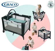 美國GRACO PNP Base Folding Feet  舒適嬰幼兒安撫遊戲床- 彩雲