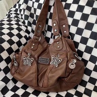 Women's Original Vintage Underarm Bag Commuting Crossbody Biker Bag