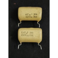 Mylar Capacitor or Milar Capacitor 0.47uf 474 250V 20%