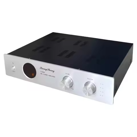 CHUBAN H-80BⅢ Pre-tube and Post-MOSFET Hi-Fi Amplifier, High Power 80W*2, Tube Amplifier, Brushed Al