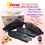Mitsubishi Triton (all models),Nissan NV200 Van / Pick Up Front Futez Disc Brake