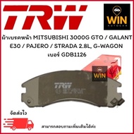 Front Brake Pads Trw Genuine MITSUBISHI 3000G GTO/GALANT E30/PAJERO/STRADA 2.8L G-WAGON Number GDB11