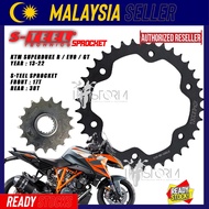 SPROCKET FRONT AND REAR ( S-TEEL ) FOR KTM  950 990 1290 SUPERDUKE R / GT / EVO