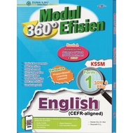 BUKU LATIHAN : MODUL 360 EFISIEN ENGLISH FORM 1 BOOK A & BOOK B KSSM