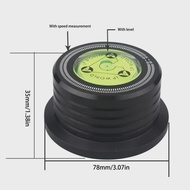 Vinyl Record Player 50/60Hz LP Universal Disc Turntable StabilizerAluminum Alloy with Level Weight C