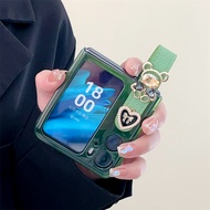 【Fold case】For OPPO Find N2 Flip Casing For Girl Shockproof Lens Protector Case