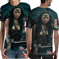 Gal Gadot Tshirt Fullprint Unisex Casual Polyester Jersey Material [PO 3 DAYS]