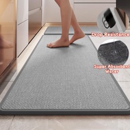 MATELIER Floor Mat Alas Kaki Dapur Karpet Dapur Anti Slip Oil Proof Waterproof Mat Kitchen Mat Absor