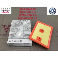 ( 100% ORIGINAL ) VOLKSWAGEN GOLF MK7 1.4 JETTA NEW 1.4 TIGUAN NEW 1.4 AIR FILTER ( 04E 129 620 )
