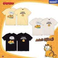 [NEW] Garfield Adult T-Shirt Screen Print I Hate Mondays Cotton Fabric 1 Authentic Licensed Products