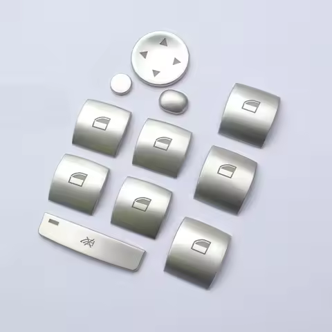 Car Window Switch Repair Button Cover Vehicle Door Glass Control Switch Key Cap For Bmw X5 X6 E70 E7