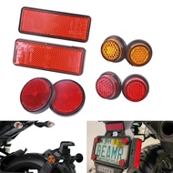 Universal Motorcycle Reflector For Yamaha TMAX 530 XMAX  YZF R1 R3 R6 R15 R25 FZ6 MT07 Suzuki Honda 