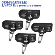 New 1/4PCS For Chrysler 300C 200 Grand Voyager Dodge Journey Charger Jeep Compass 433MHz TPMS Tire p