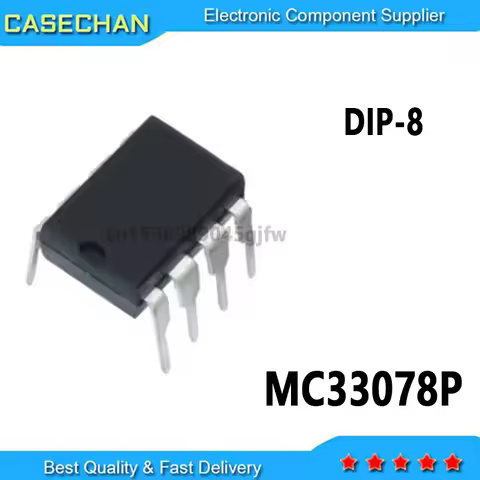 1PCs New and Original DIP8 MC33078 DIP-8 33078P DIP MC33078P