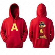 The new womens hoodie Alvin and chipmunk fashion casual sportswear hoodie Alvin Chipmunk Halloween c
