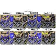 Yamaha Y15zr Y15 V1 V2 Cover Set Full Set PNP MX KING Design Sticker Sparkling Tanam Crystal Tanam Rapido Coverset