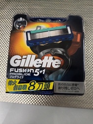 Gillette Fusion 5+1 Proglide 8刀頭 剃鬚刀片