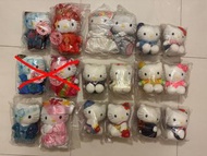 絶版 Hello Kitty 麥當勞 中式 西式 結婚公仔 校園篇 夏日篇 全新未拆
