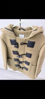 Burberry 兒童款牛角扣外套