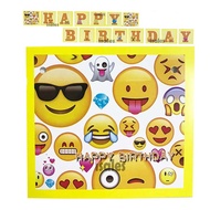 ISALES Party Decoration Supplies Birthday face icon Banner Flag