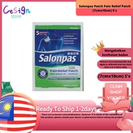 Salonpas Patch Pain Relief Patch (7cmx10cm) 5's