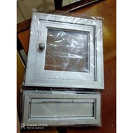 Peti Surat Aluminium Letter Box and Mail Box 9 inci