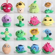 14pcs/lot 10-13cm Plants vs Zombies Plush Pendant Toy Melon-pult Wall-nut Sunflower Peashooter PVZ P