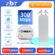 ZBT CPE2801 300Mbps 4G LTE CPE Router Dual SIM Modem Outdoor Wireless WiFi Expansion Router